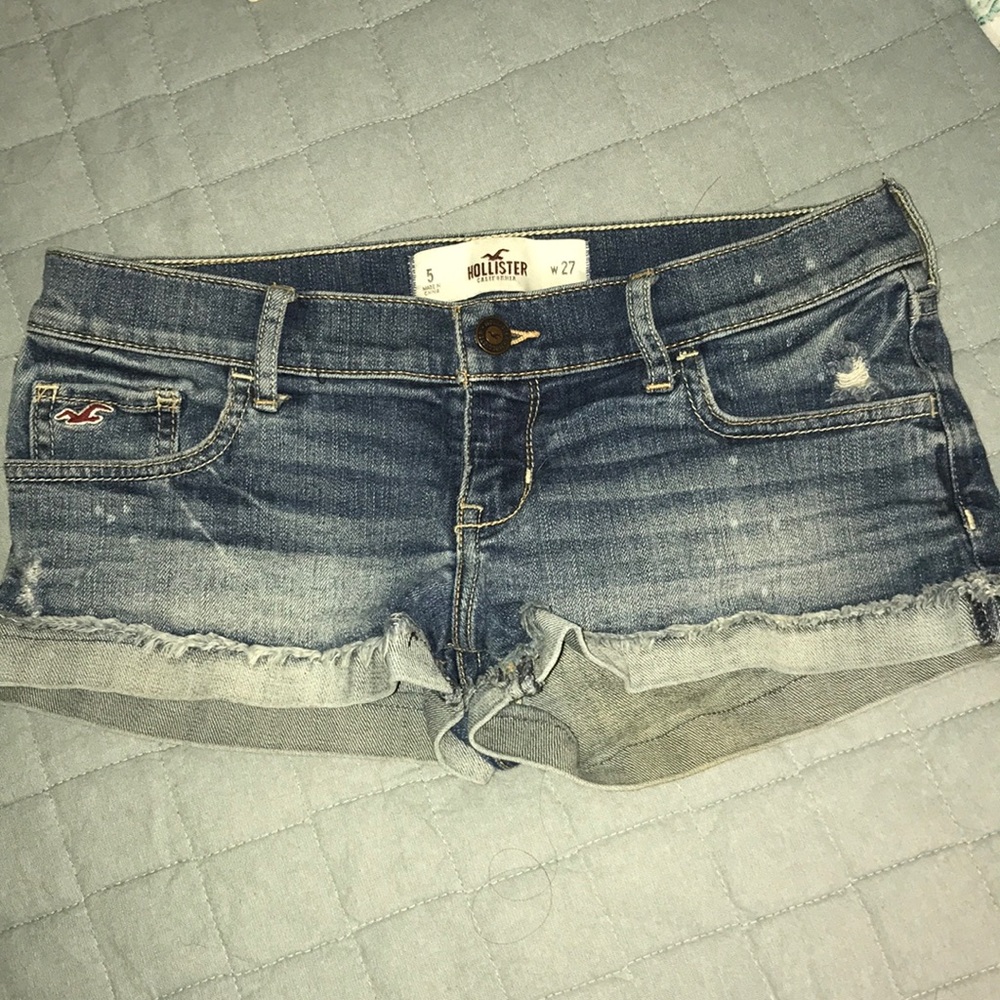 Hollister denim shorts